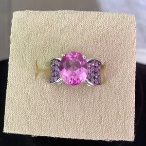 Fun pink ring